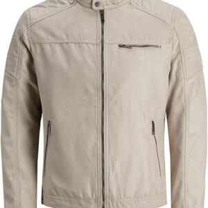 JACK & JONES Mens Suede Jacket