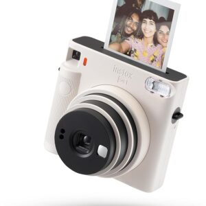 Instax SQUARE SQ1 Instant Camera, Chalk White