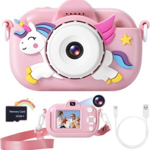 Kids Camera Toys for Girls Age 3-8, Kids Digital Camera