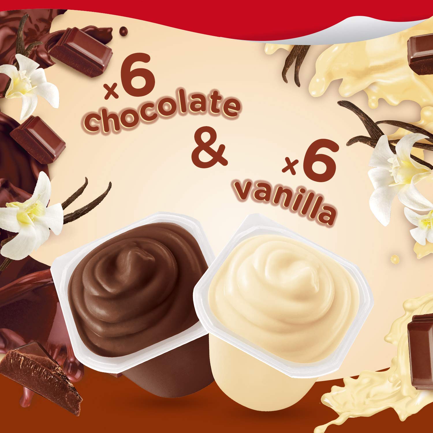 Snack Pack Chocolate and Vanilla Flavored Pudding Cup - Image 3