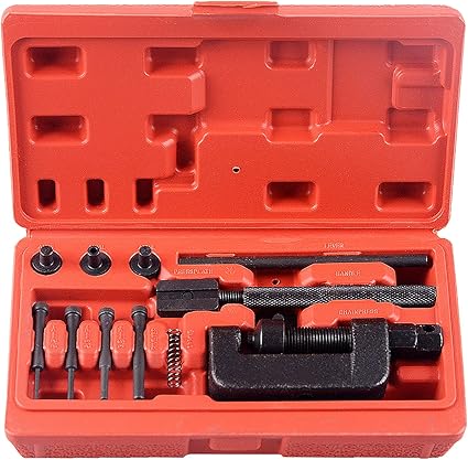 YT-1081 13 pcs Motorcycle Chain Breaker Set
